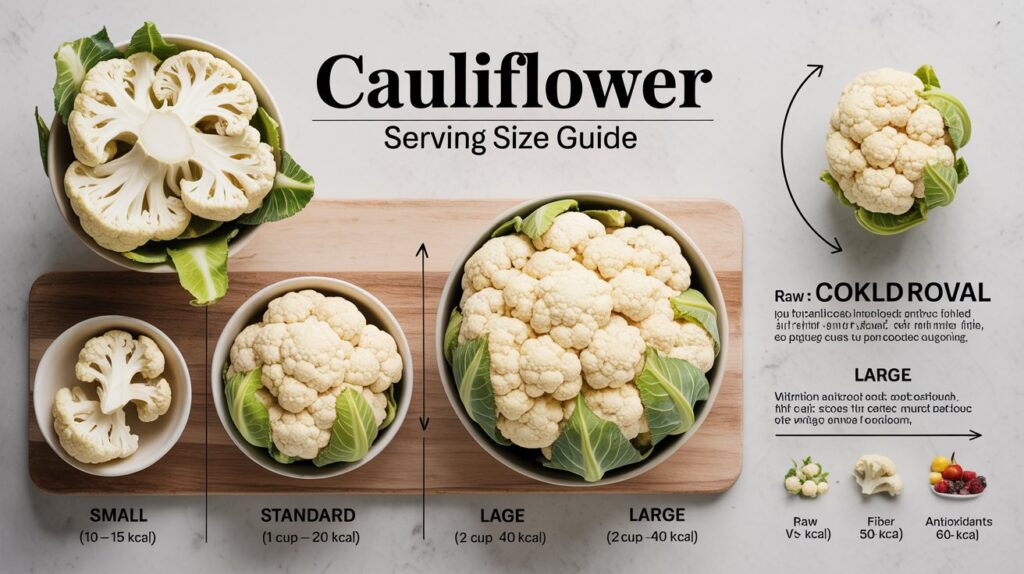 Cauliflower Serving Size: Portion Guide, Nutrition, and Meal Tips