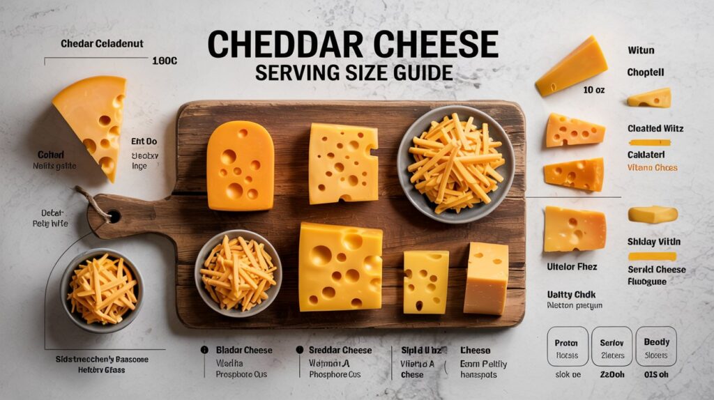 Cheddar Cheese Serving Size: Portion Guide For Healthy Eating Cheddar Cheese Serving Size: Portion Guide For Healthy Eating