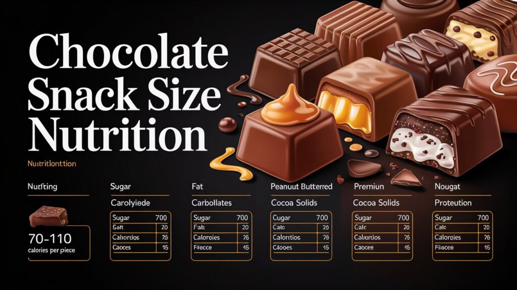 Chocolate Snack Size And Nutrition