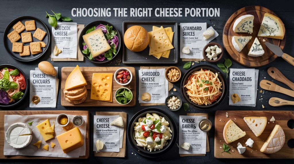 Choosing The Right Cheese Portion