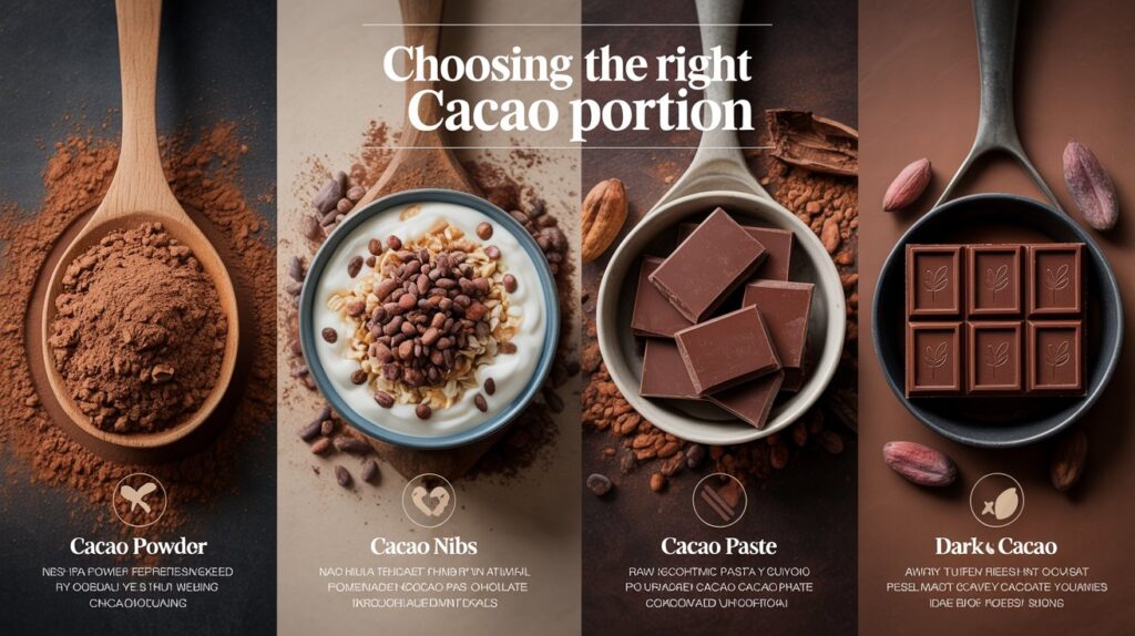Choosing The Right Cacao Portion