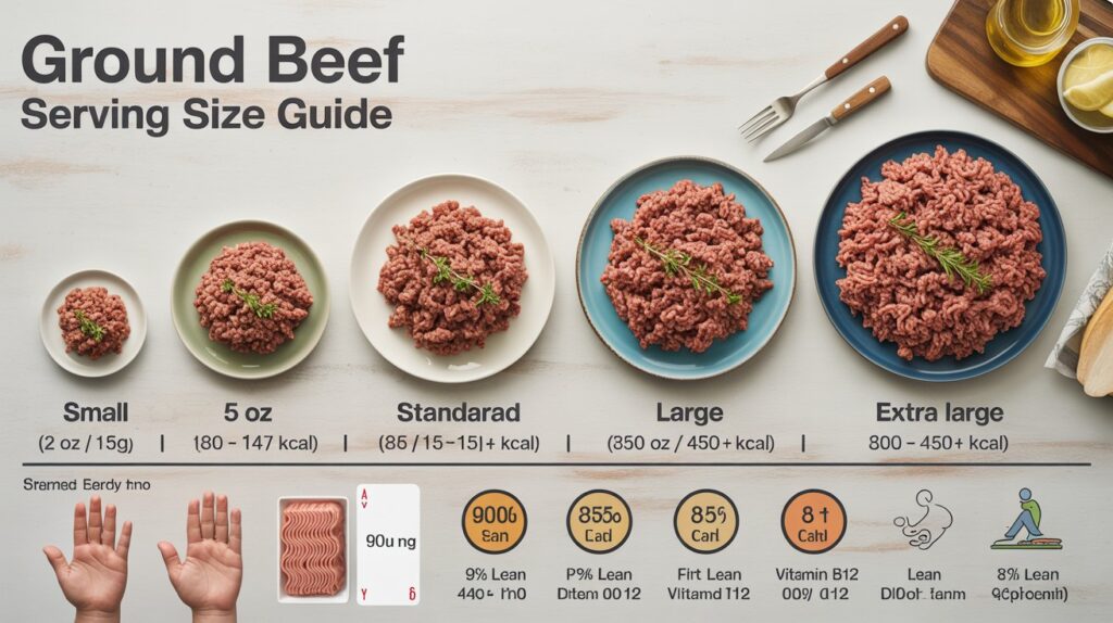 Ground Beef Serving Size: Portion Guide, Calories, and Meal Planning