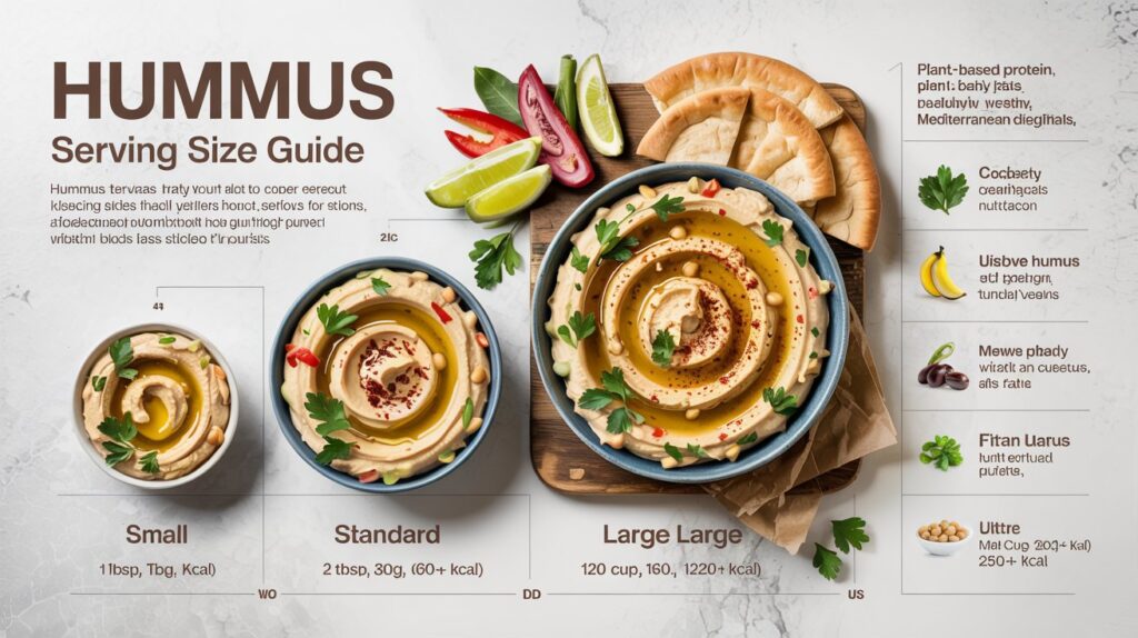 Hummus Serving Size: Guide, Calories, and Healthy Snack Tips