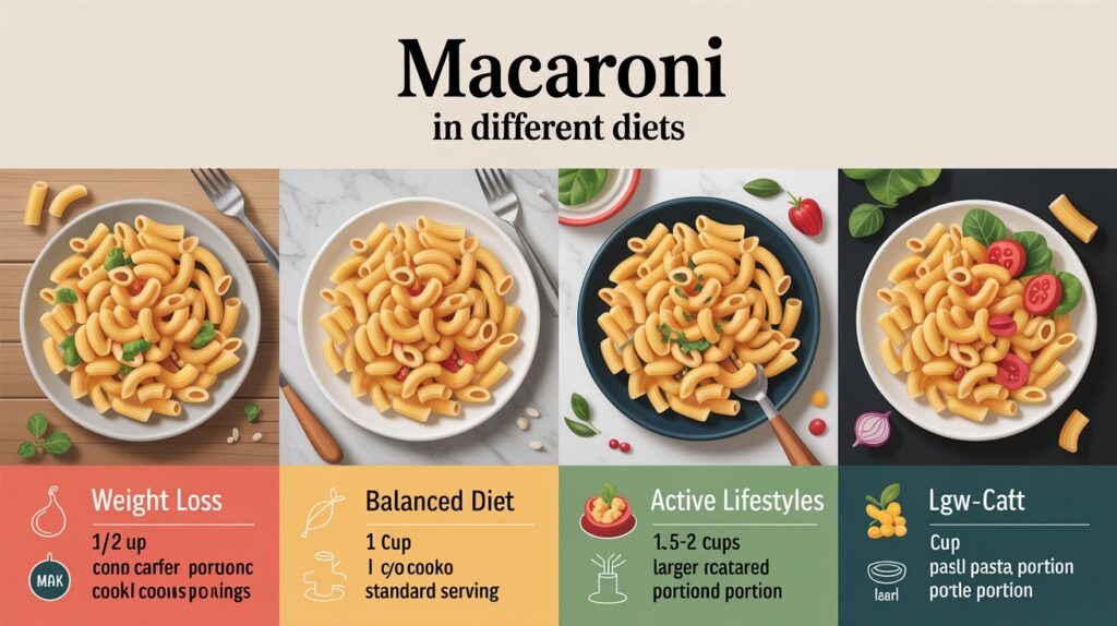 Macaroni In Different Diets