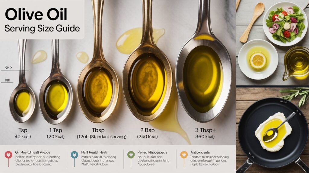 Olive Oil Serving Size: Portion Guide, Calories, and Healthy Use