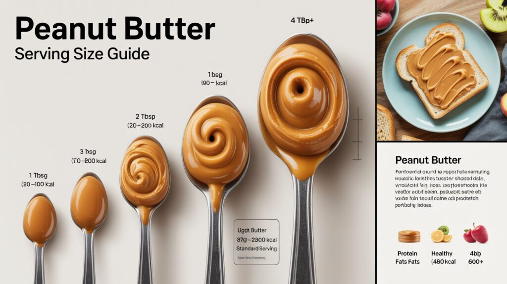 Peanut Butter Serving Size Chart: Portion Guide, Calories Tips