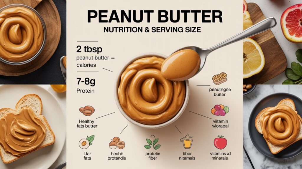 Peanut Butter Serving Size And Nutrition
