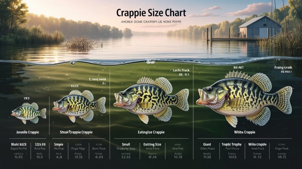Crappie Size Chart: Guide To Crappie Lengths And Weights