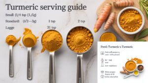 Turmeric Serving Size: Portion Guide, Benefits, and Daily Use
