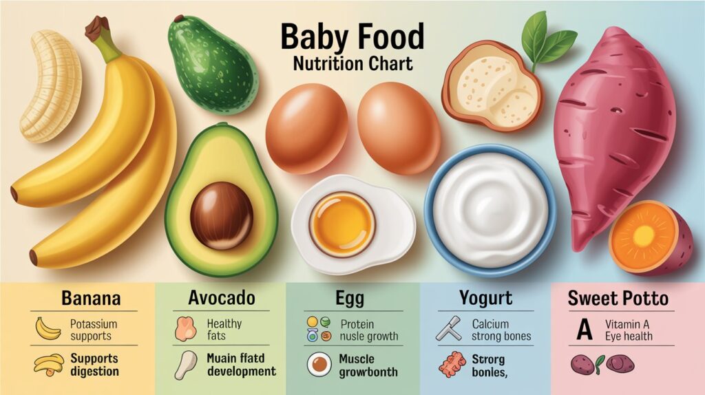 Baby Food Nutrition Chart