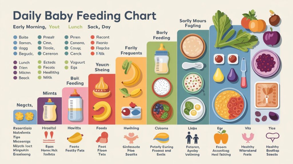 Daily Feeding Chart for Babies