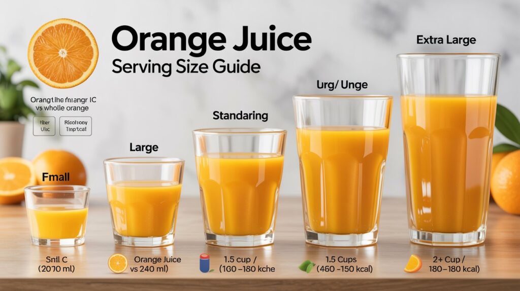 Serving Size of Orange Juice: Portion Guide, Calories Tips