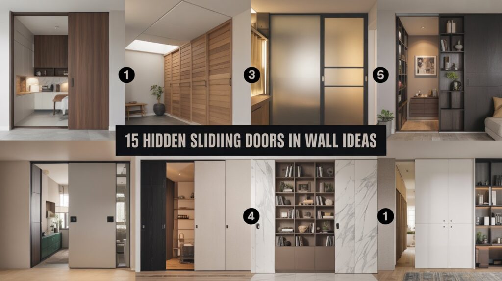 15 Hidden Sliding Doors in Wall Ideas for a Seamless Modern Look 15 Hidden Sliding Doors in Wall Ideas for a Seamless Modern Look