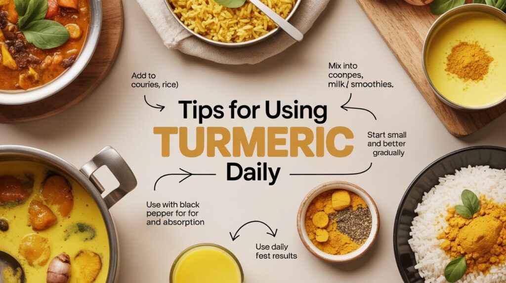 Tips For Using Turmeric Daily