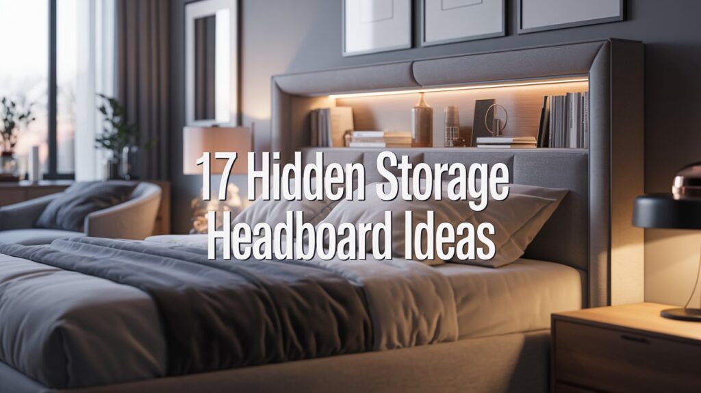 17 Hidden Storage Headboard Ideas for Smart Bedroom Organization 17 Hidden Storage Headboard Ideas for Smart Bedroom Organization