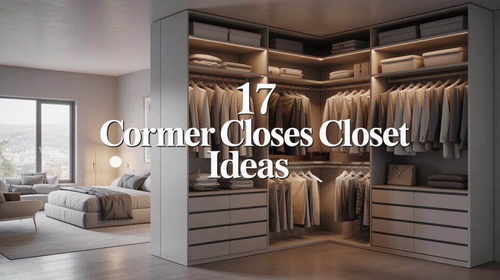 17 Corner Clothes Closet Ideas for Stylish Space Saving 17 Corner Clothes Closet Ideas for Stylish Space Saving