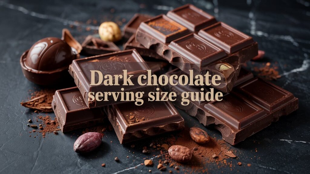 Dark Chocolate Serving Size: Portion Guide For Healthy Enjoyment