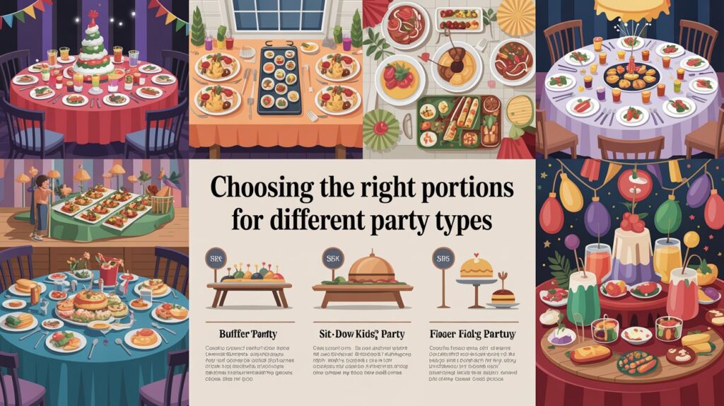 Choosing The Right Portions For Different Party Types