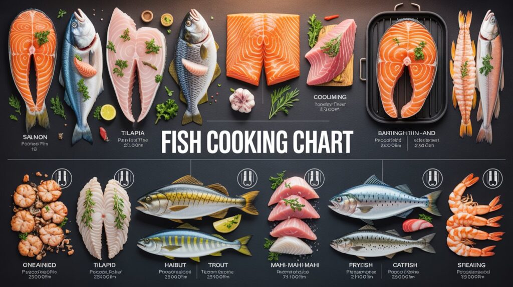 Fish Cooking Chart: Guide To Cooking Times And Temperatures