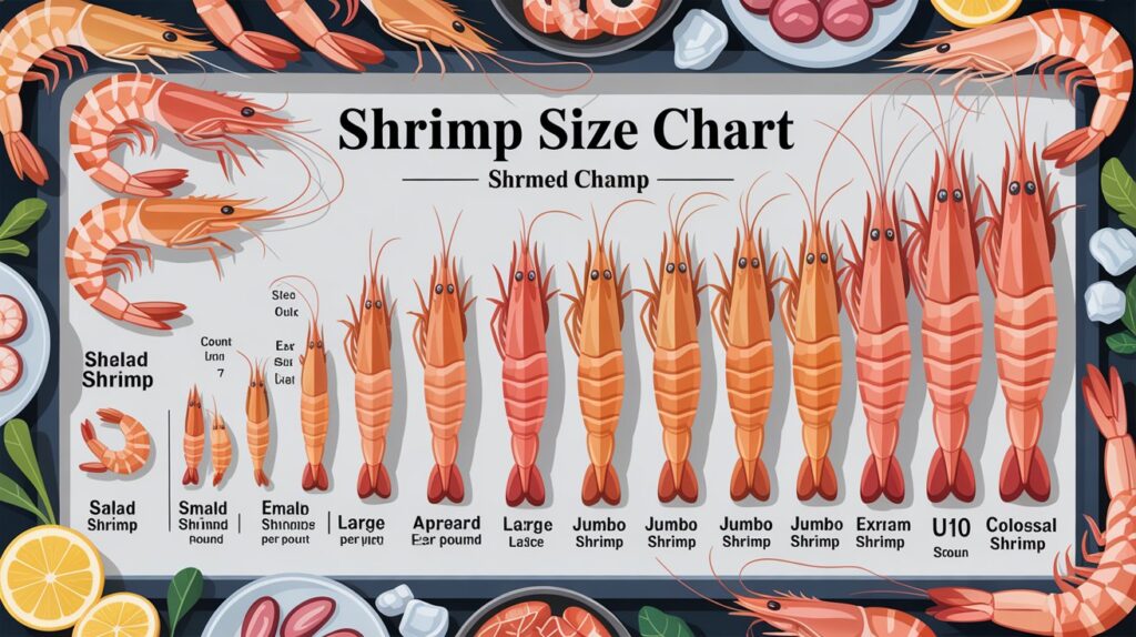 Shrimp Size Chart: Complete Guide To Shrimp Sizes And Counts