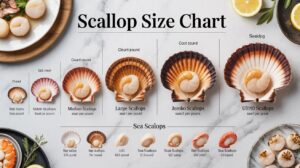 Scallop Size Chart: Complete Guide To Scallop Sizes And Counts