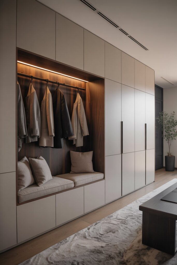Wall Panel Hidden Storage System