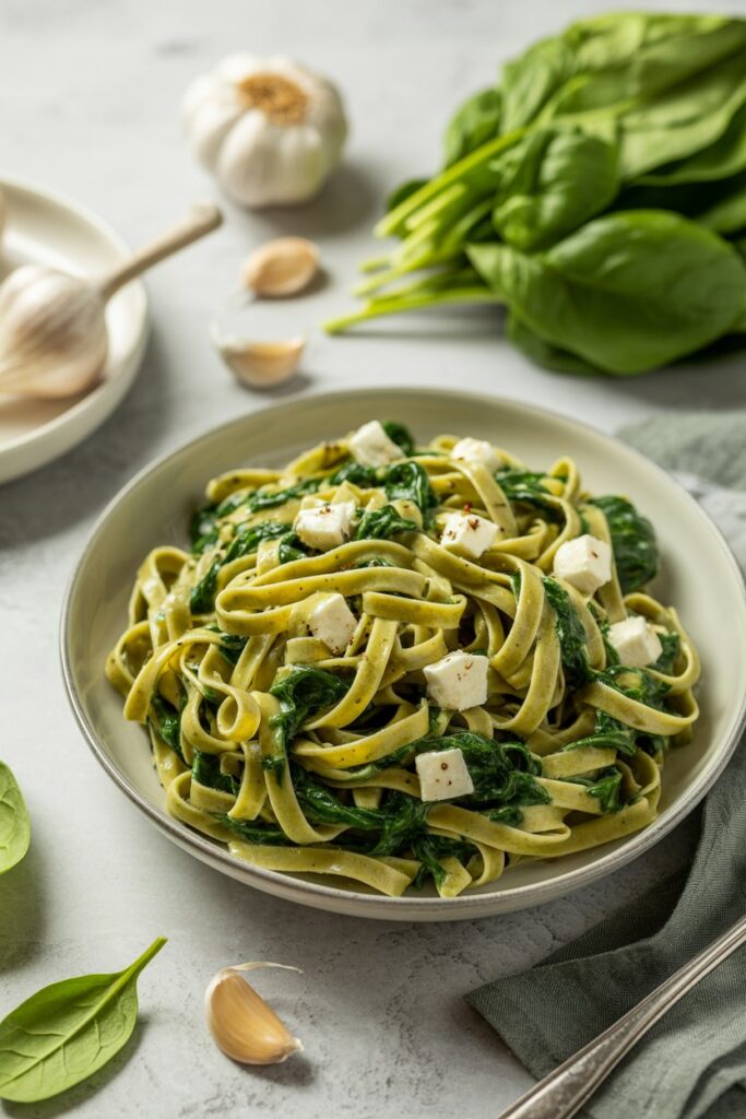 Spinach & Feta Pasta