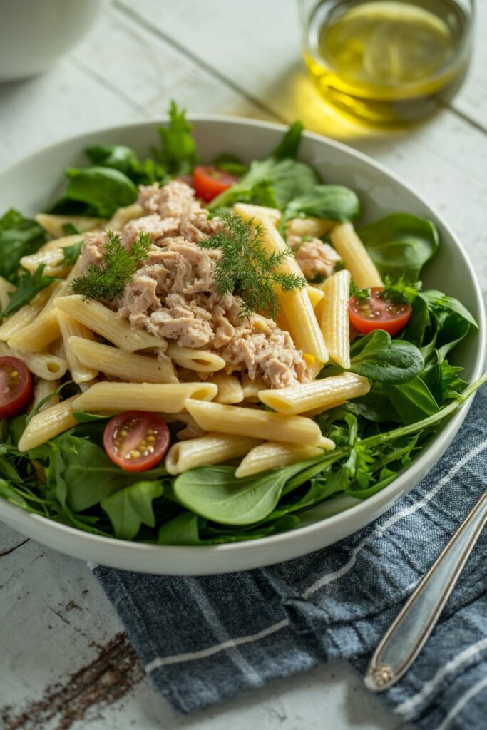 Tuna Pasta Salad Dinner Bowl