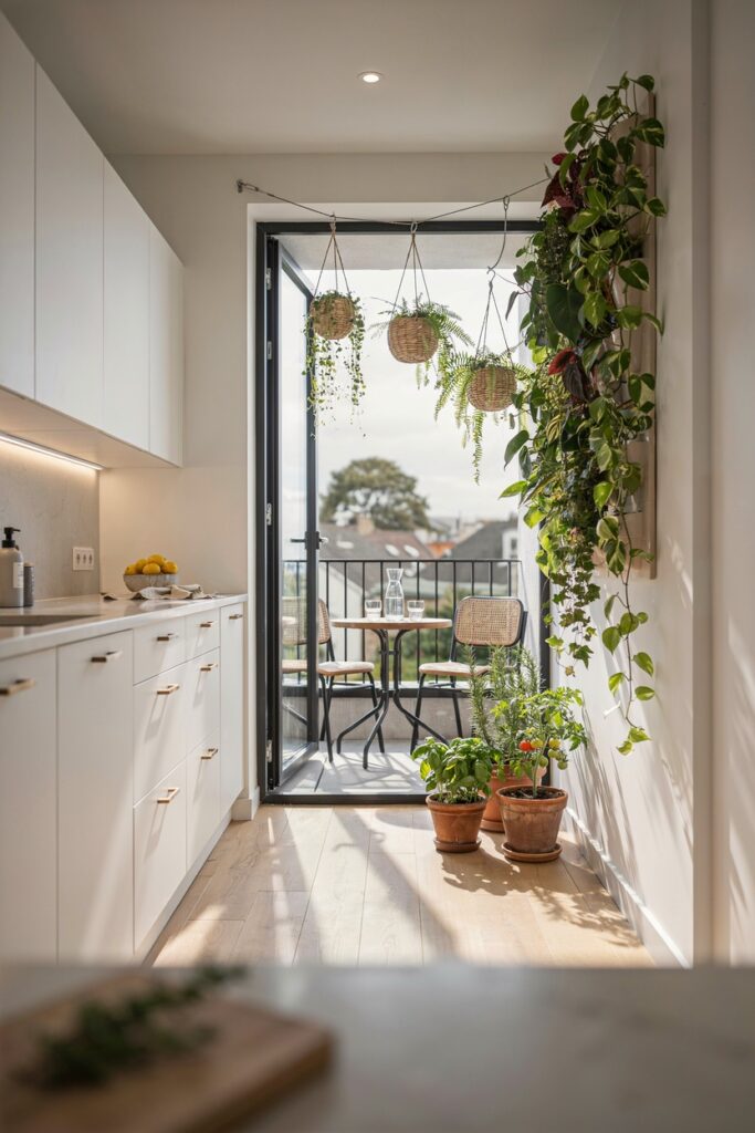 Kitchen Balcony Mini Garden