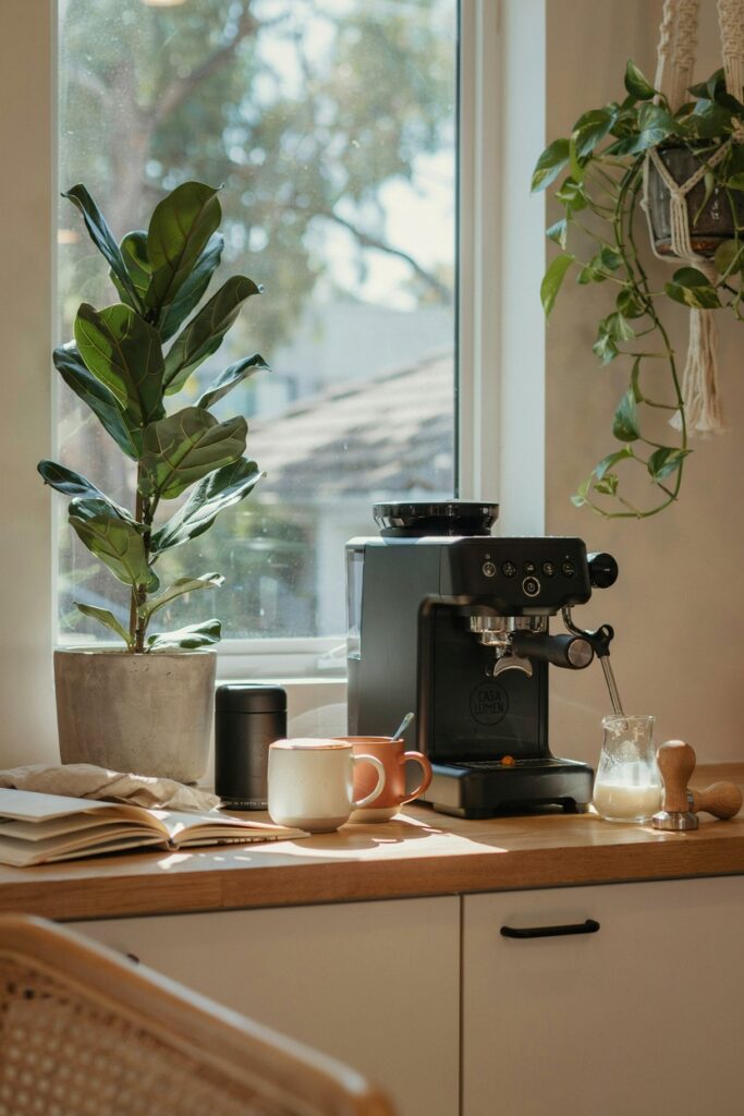 Window Coffee Bar Station