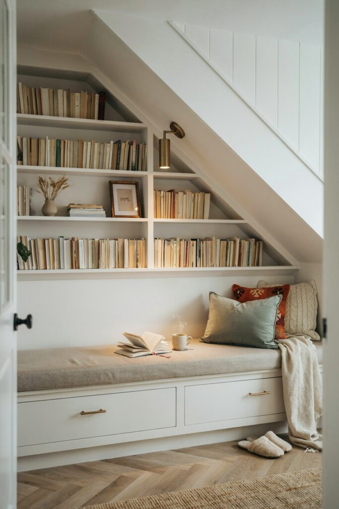 Hidden Reading Nook with Storage