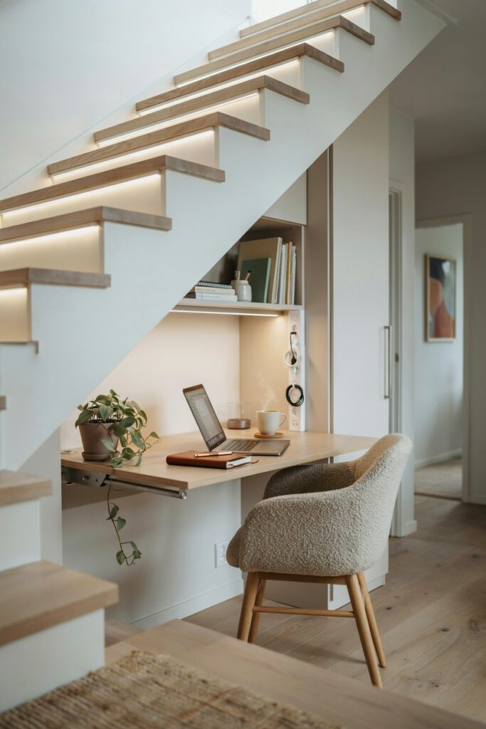 Hidden Home Office Storage