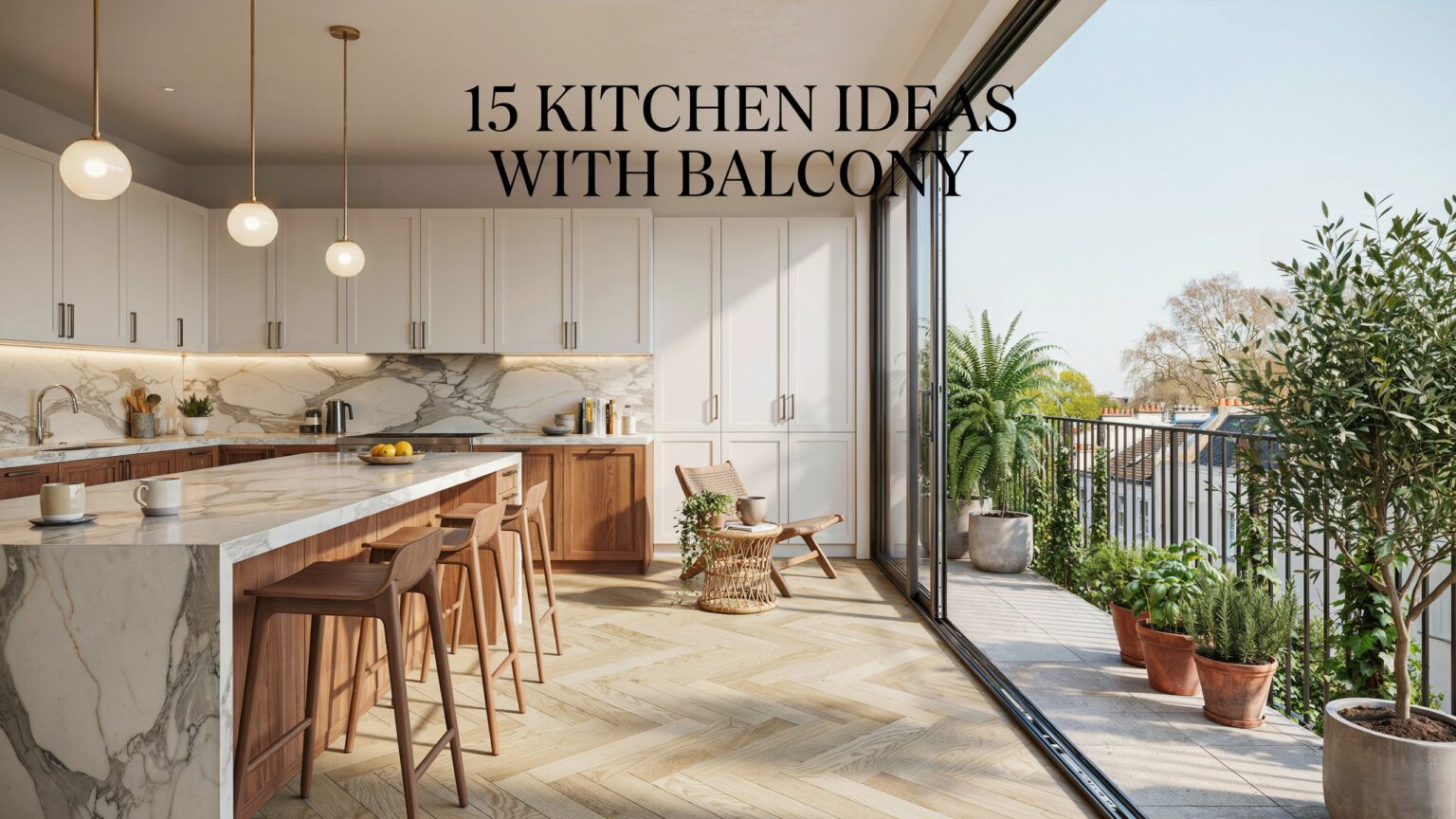 15 Kitchen Ideas With Balcony for a Bright and Airy Space 15 Kitchen Ideas With Balcony for a Bright and Airy Space