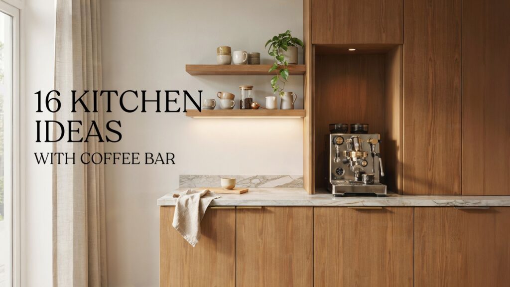 16 Kitchen Ideas With Coffee Bar for Your Perfect Morning Routine 16 Kitchen Ideas With Coffee Bar for Your Perfect Morning Routine