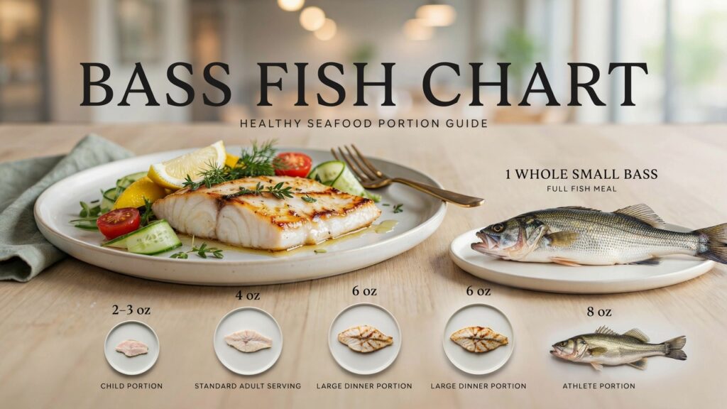 Bass Fish Chart: Complete Guide To Bass Portions And Meal Sizes