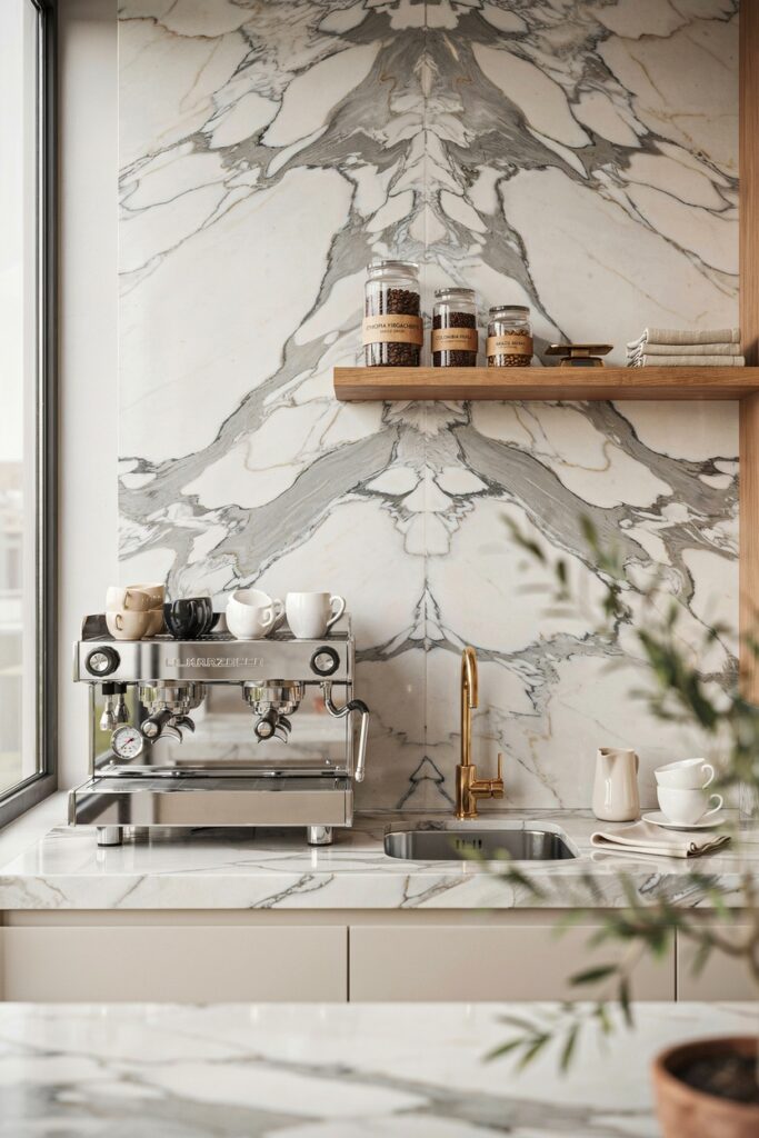 Luxury Marble Coffee Bar