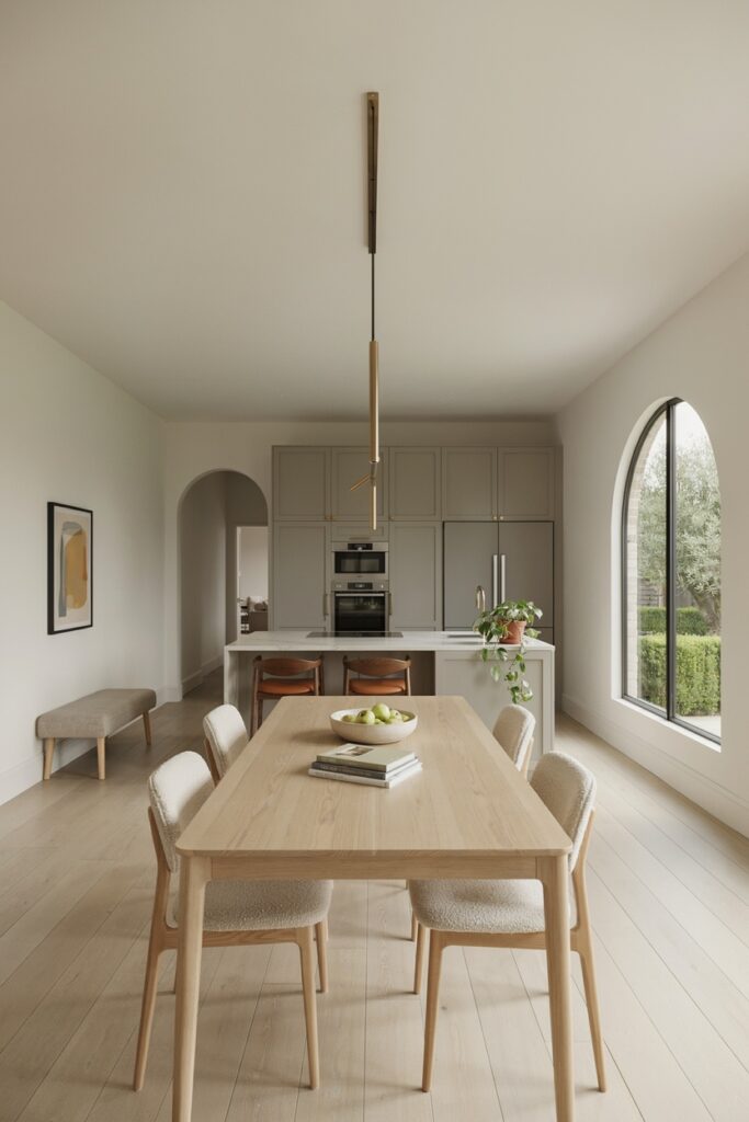 Open-Concept Kitchen Dining Area