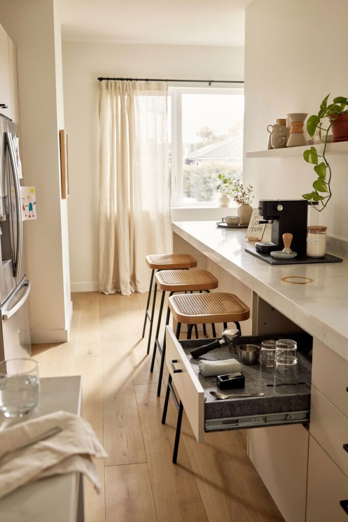 Coffee Bar with Breakfast Bar Combo