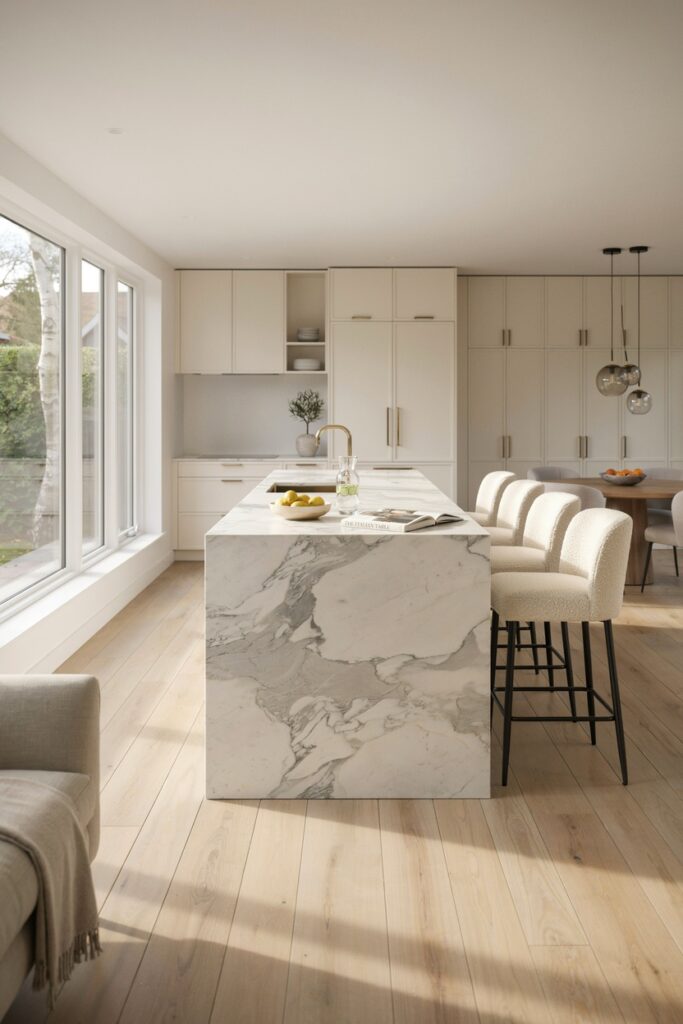 Waterfall Breakfast Bar Island