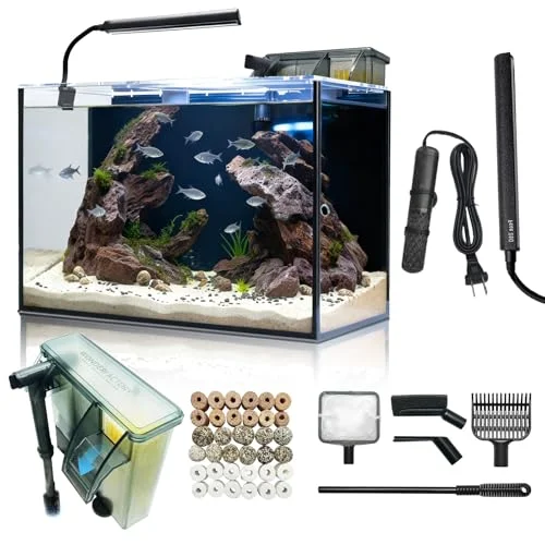 Nano Aquariums Unveiled: Crystal-clear 10 Gallon Tanks For Stunning Aquascapes 10 gallon nano aquarium