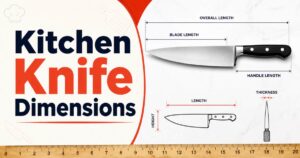 Kitchen Knife Dimensions: Complete Size Guide