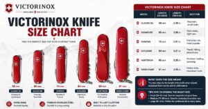 Victorinox Knife Size Chart: Complete Swiss Army Knife Size Guide