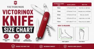 Victorinox Knife Size Chart: Complete Guide