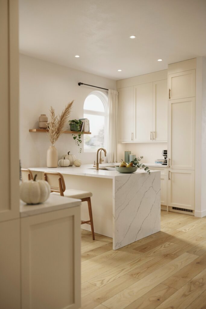 Neutral Fall Modern Kitchen