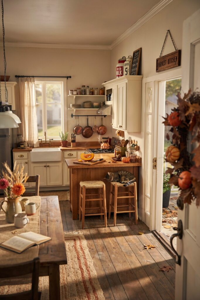 Vintage Autumn Kitchen Design