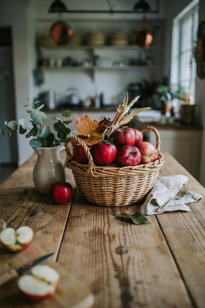 Apple Harvest Table Display
