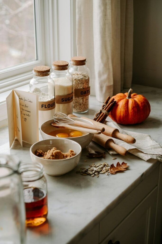 Seasonal Baking Corner Decor