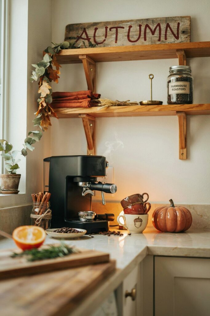 Fall Coffee Corner Station
