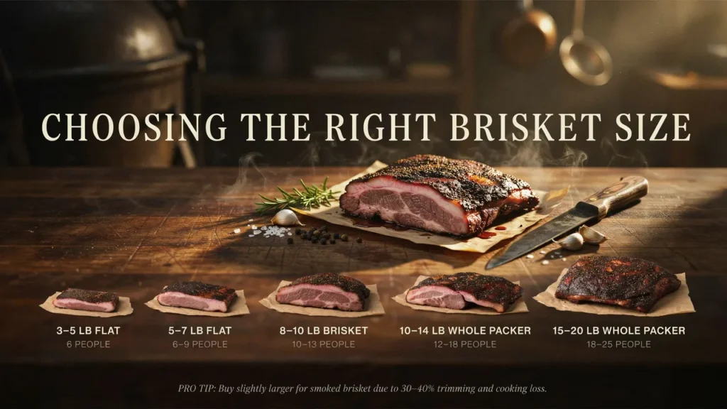 Choosing the Right Brisket Size