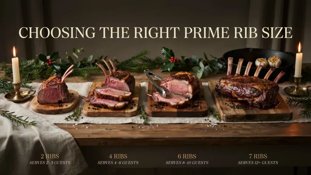 Choosing the Right Prime Rib Size
